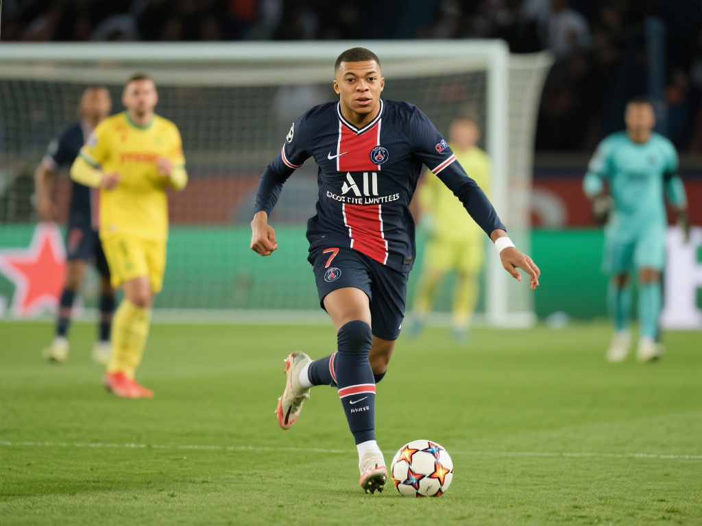 姆巴佩单季六次双响，联赛24球追击莱万