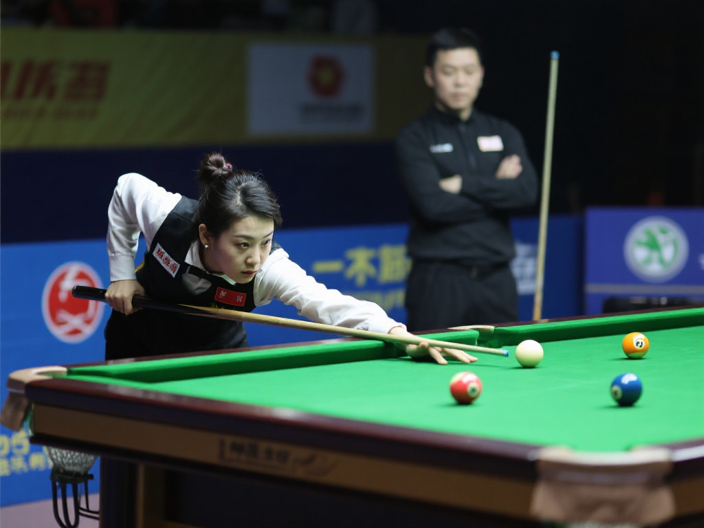 台球天赋与训练的结合
当然，一战成名从