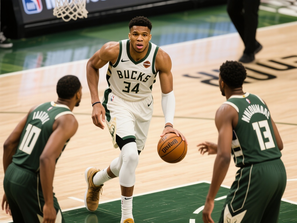 哈利伯顿绝杀字母哥徒劳步行者险胜雄鹿全场焦点